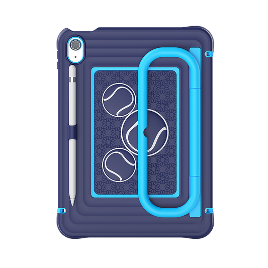 iPad (A16) 11th/10th Gen 11/10.9 Inch Kids Tablet Case - Shockproof Handle Stand Cover,Indigo-t4option0_0