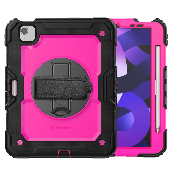 SEYMAC iPad Air 4th/5th Gen 10.9 Inch Case (2020/2022)-Silicone-S Series-Black-SEYMAC