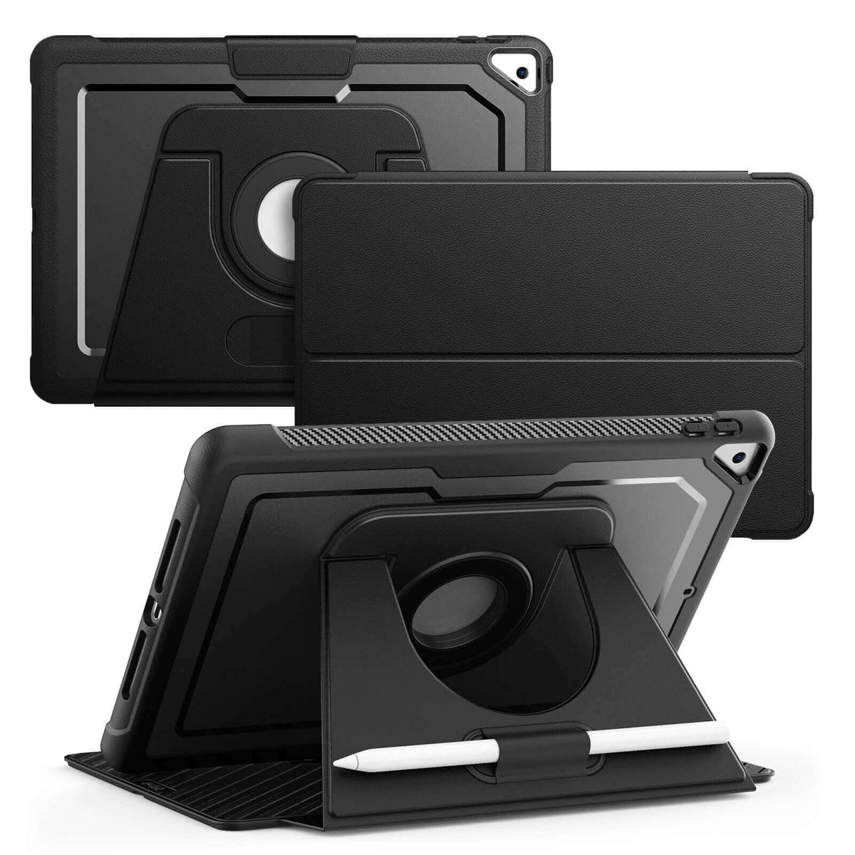 SEYMAC iPad Air 3rd Gen 10.5 Inch Case (2019) featuring a magnetic design and multi-angle stand for versatile use.