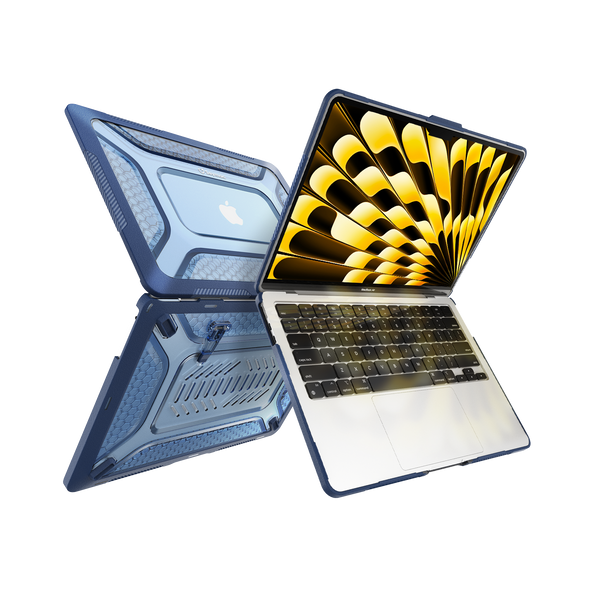 SEYMAC MacBook Air 13.6 Inch Case (2022/2024)-Honeycomb Series-SEYMAC