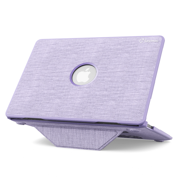 SEYMAC Macbook Air 13 Inch Case (2018-2020)-Fabric Series 2.0-Purple