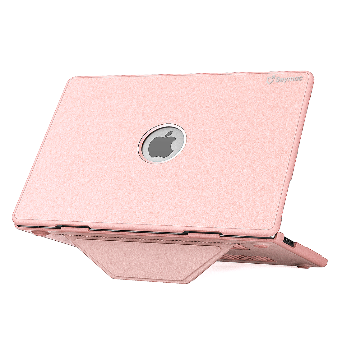SEYMAC Macbook Air 15-inch (M4, 2025) Case-Leather Series-Pink