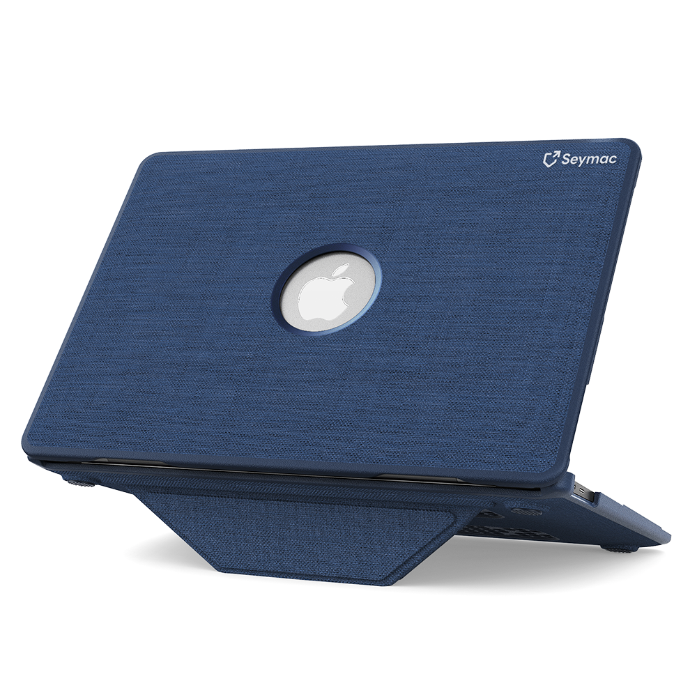 SEYMAC Macbook Air 13-inch (M4, 2025) Case-Fabric Series 2.0-Navy