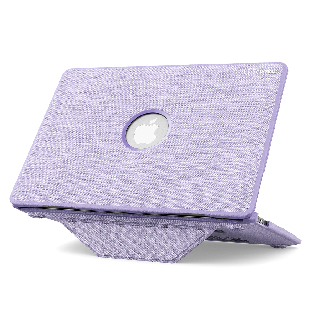 SEYMAC Macbook Air 13-inch (M4, 2025) Case-Fabric Series 2.0-Purple