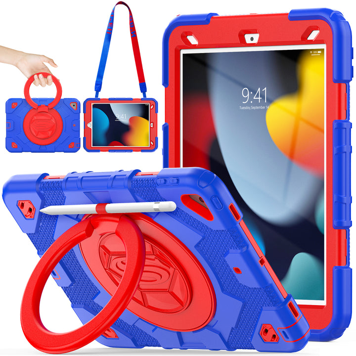 SEYMAC iPad 10.2 Inch Case (2019/2020/2021)-Hero-G Series-HeroBlue-SEYMAC