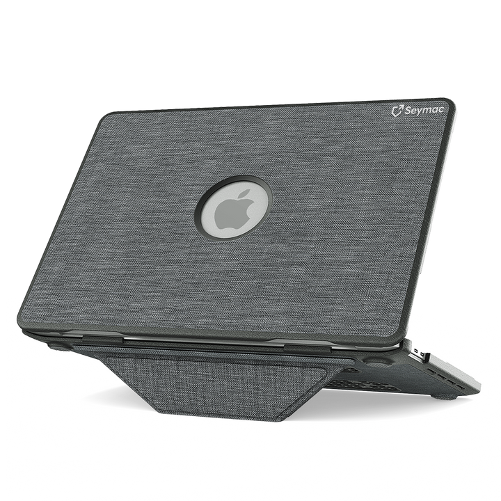 SEYMAC MacBook Pro 13 Inch Case (2018-2022)-Fabric Series 2.0-Gray