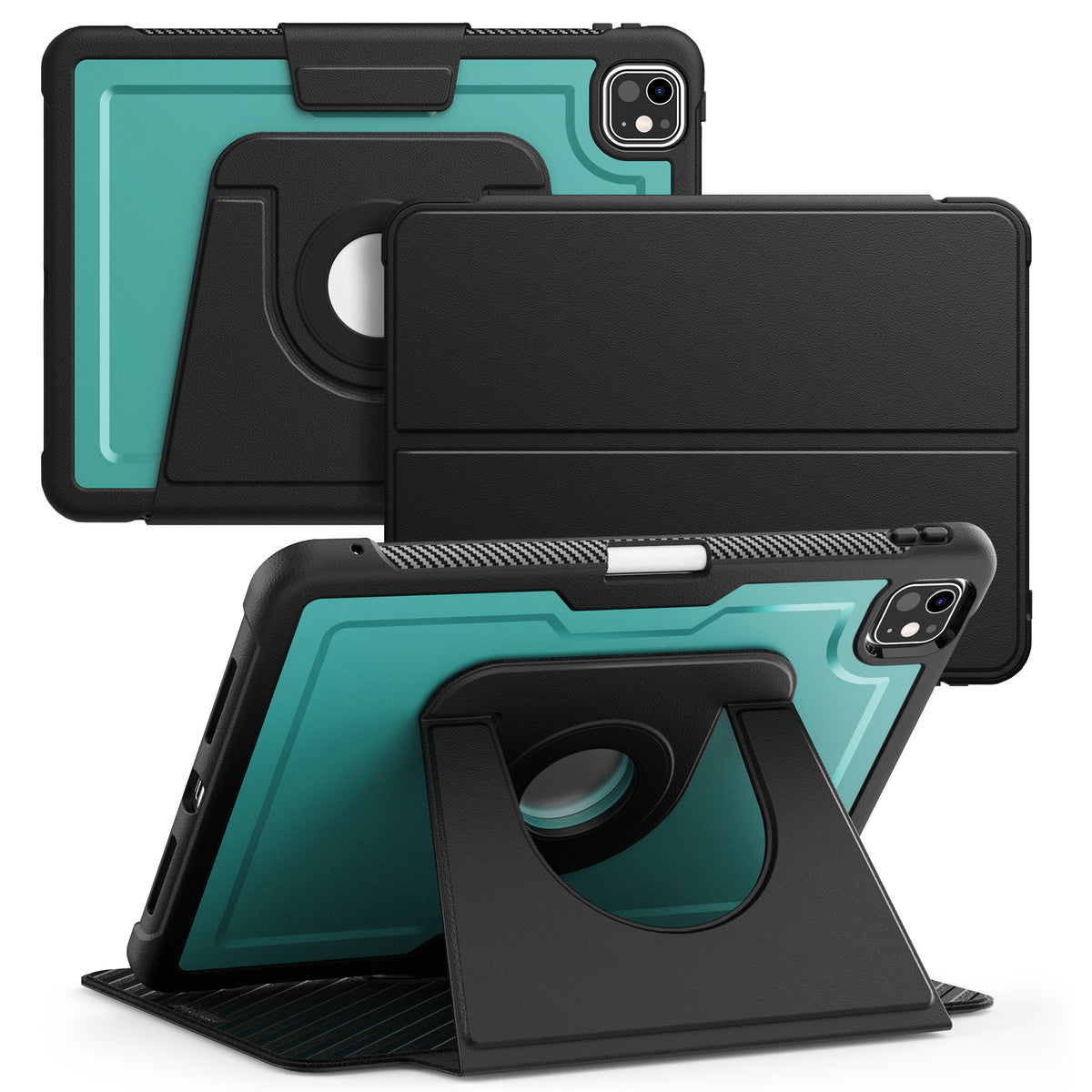 SEYMAC iPad Pro 11 Inch Case (M5/M4) showcasing multi-angle stand and sleek design.