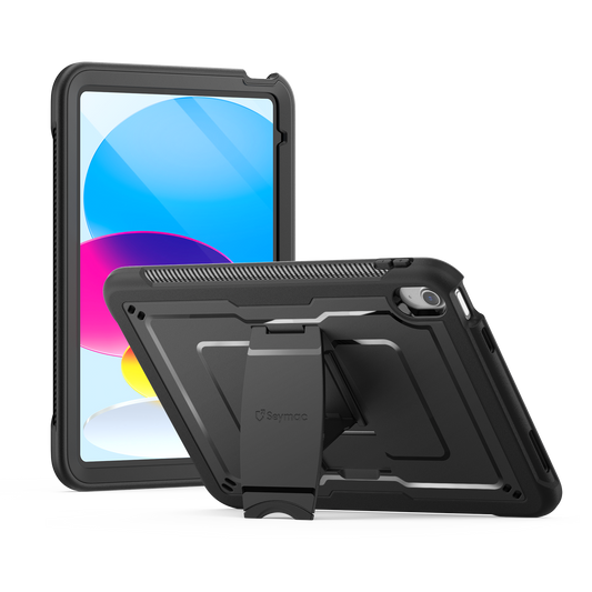 iPad (A16) 11th/10th Gen 11/10.9 Inch Rugged Case with Built‑in Kickstand