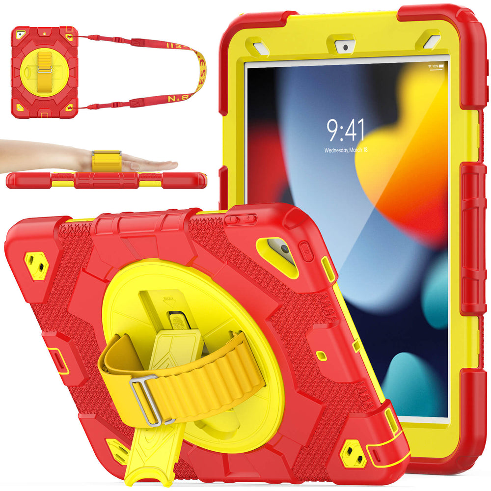 Seymac Rugged Case for iPad 7th/8th/9th Gen 10.2" | SHERO-S#colour_herored