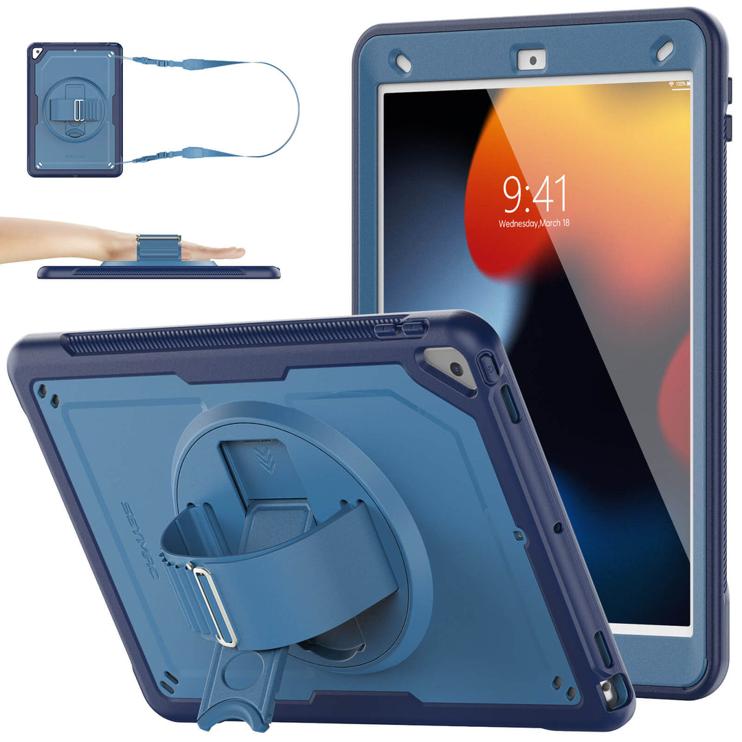 iPad 7th/8th/9th Gen 10.2 inch Case | HEX SHIELD#color_navy-blue