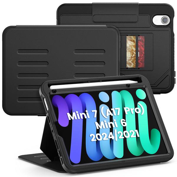 SEYMAC iPad Mini A17 Pro/6th Gen 8.3 Inch Case (2024&2021)