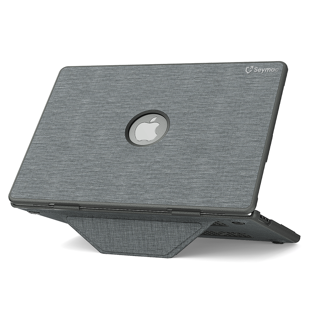 SEYMAC Macbook Air 15-inch (M4, 2025) Case-Fabric Series 2.0-Gray