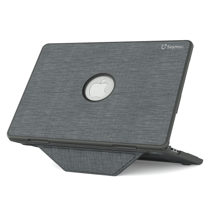 SEYMAC Macbook Air 13.6 Inch Case (2022/2024)-Fabric Series 2.0-Gray