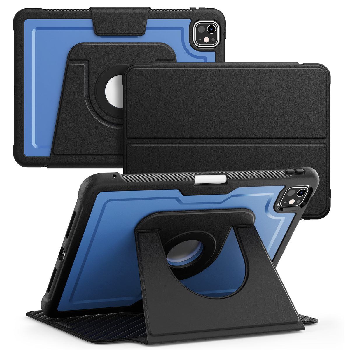 SEYMAC iPad Pro 11 Inch Case (M5/M4) featuring a sleek design with detachable cover and multi-angle stand.