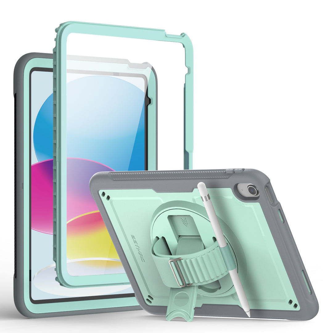 iPad 10th Gen 10.9-inch Case | HEX SHIELD#color_turquoise-green