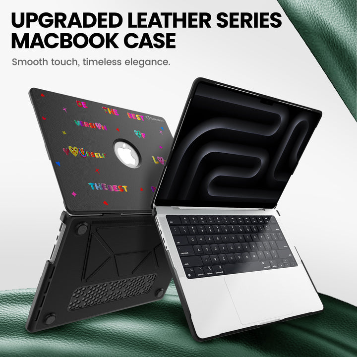 SEYMAC MacBook Pro 13 Inch Case (2018-2022)-Leather Series-
