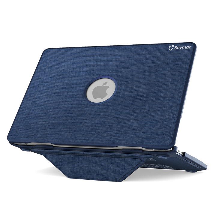 SEYMAC MacBook Pro 13 Inch Case (2018-2022)-Fabric Series 2.0-Navy