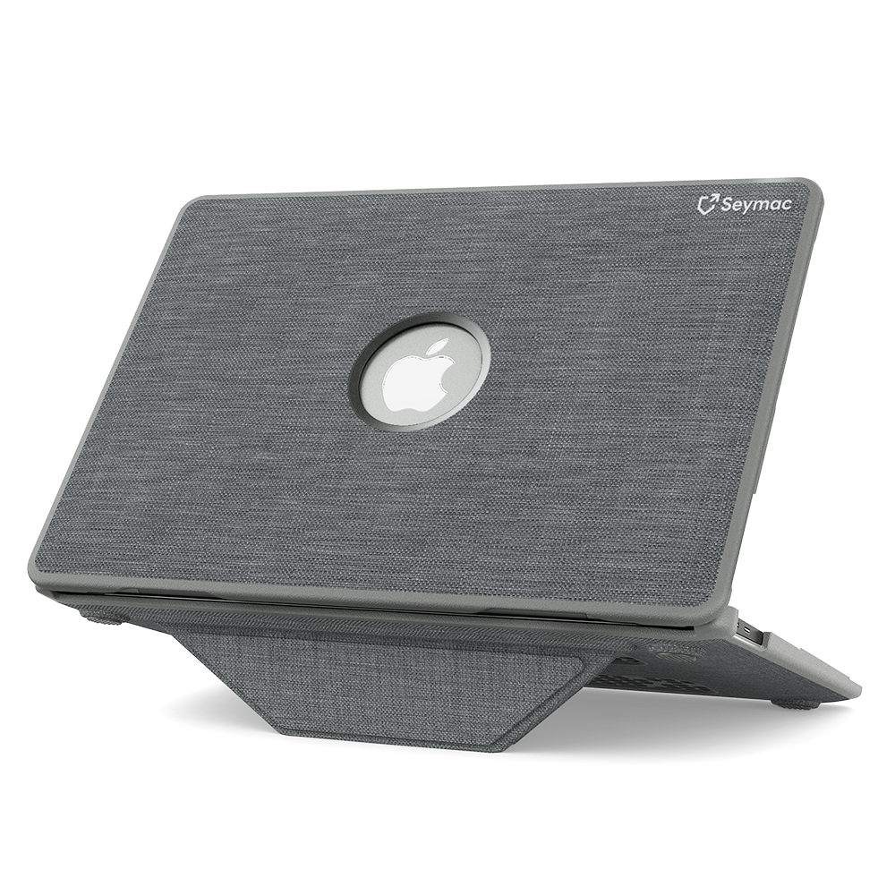 SEYMAC Macbook Air 13-inch (M4, 2025) Case-Fabric Series 2.0-Gray