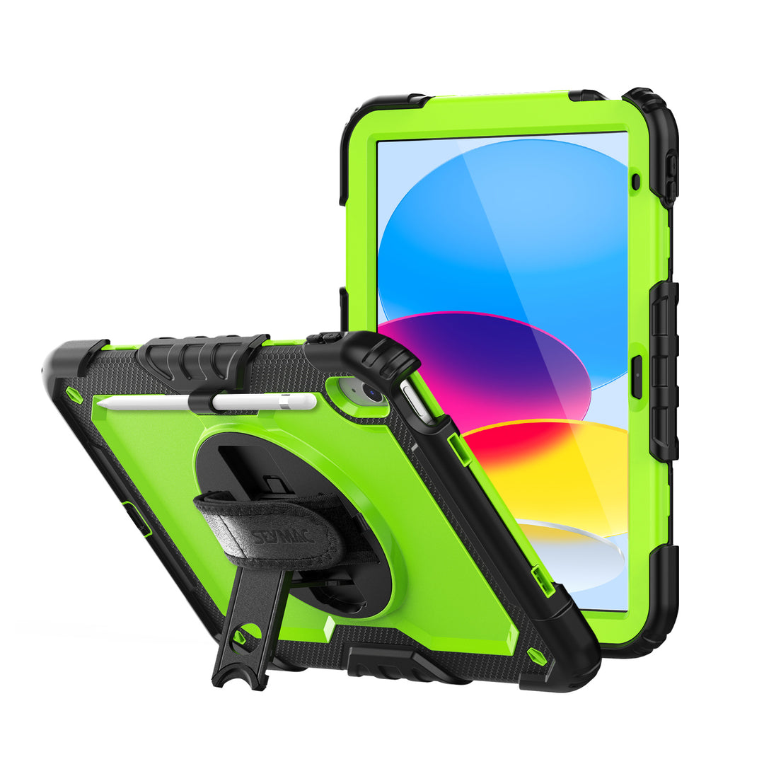 Case for iPad 10th Generation 10.9-inch | FORT-S PRO - seymac#colour_greenyellow