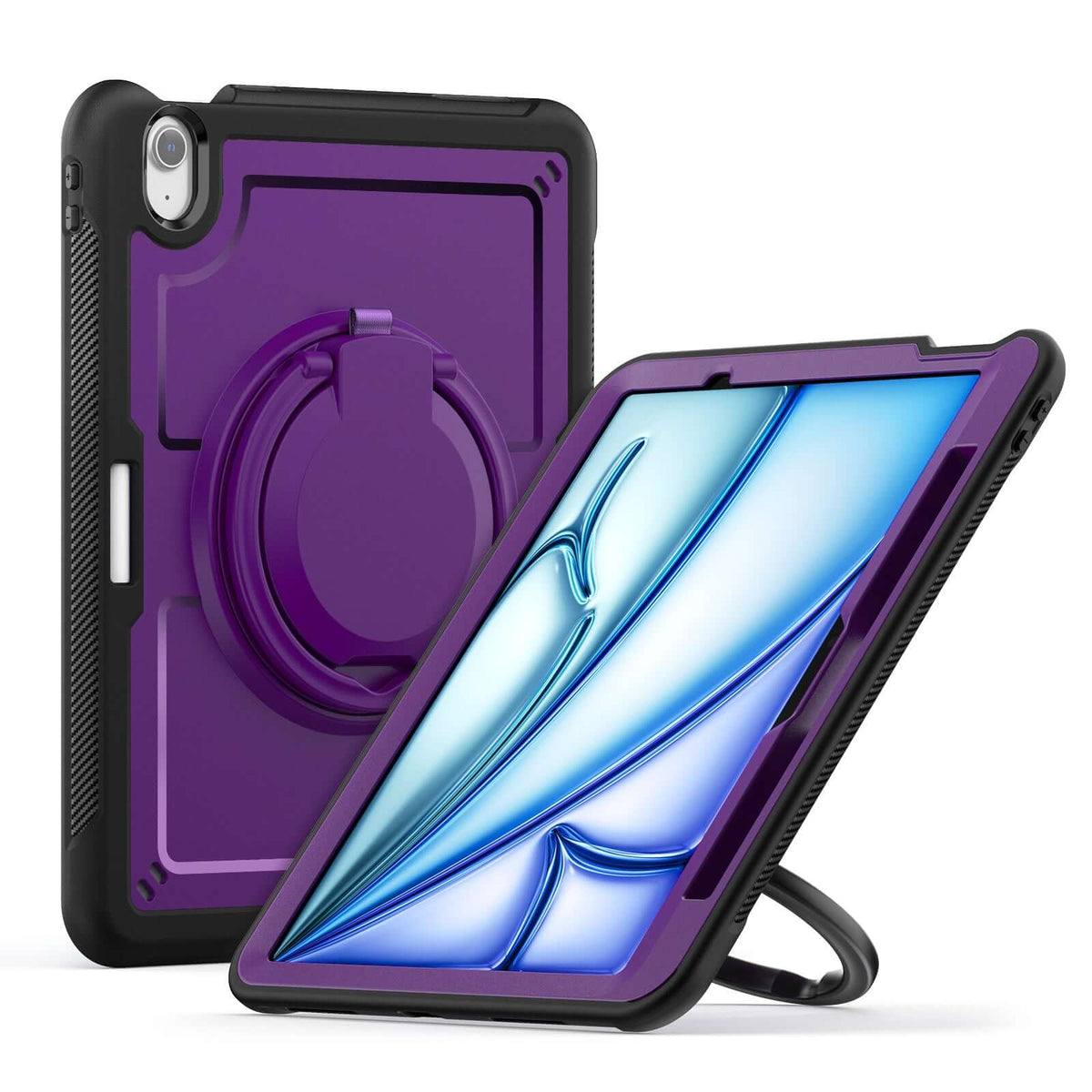 SEYMAC iPad Air 11 Inch Case (M2/M3) (2024/2025)-TPU-G Series-Purple