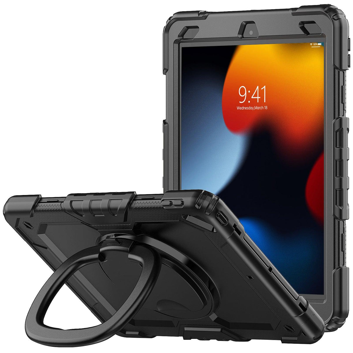 Rugged iPad Pro 10.5 Inch Case with 360° Rotating Hand Grip