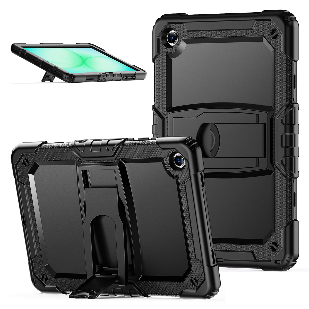 SEYMAC Galaxy Tab A11+ 11 Inch Case (2025) with kickstand and precise cutouts for Samsung Galaxy Tab A11+
