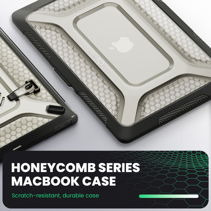 SEYMAC Macbook Air 13-inch (M4, 2025) Case-Honeycomb Series-SEYMAC
