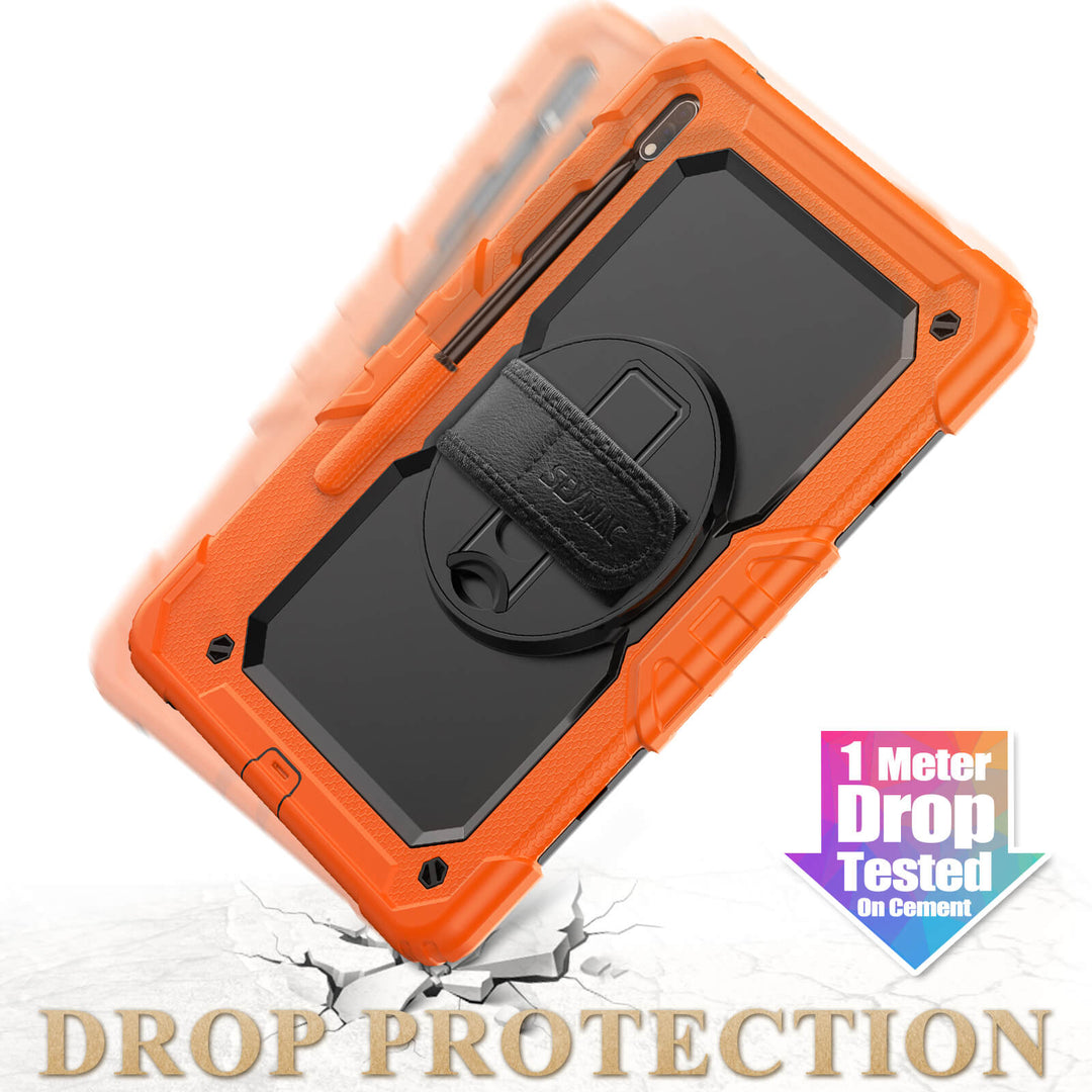 Galaxy Tab S7 Plus/S7 FE 12.4-inch | FORT-S PRO - seymac#colour_orange