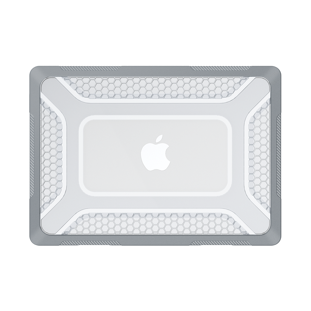 MacBook Pro 14-Inch M5/M4/M3/M2/M1 Honeycomb Protection Case with Lightweight Design,Silver-t4option0_1