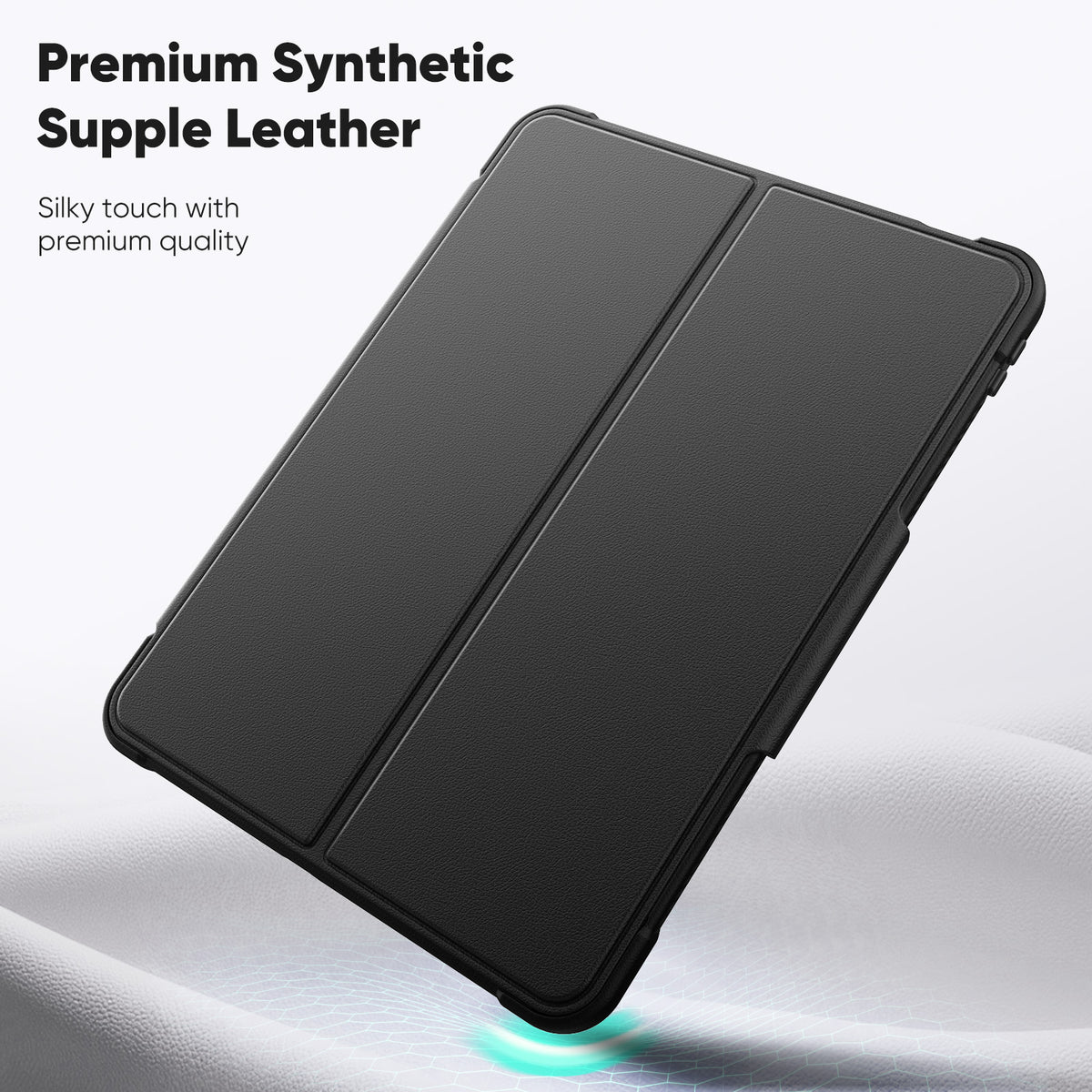 SEYMAC iPad Air 11 Inch Case (M2/M3) (2024/2025) made from premium synthetic supple leather.