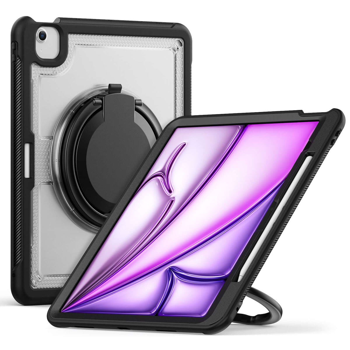SEYMAC iPad Air 13 Inch Case (M2/M3) (2024/2025)-TPU-G Series-Transparent