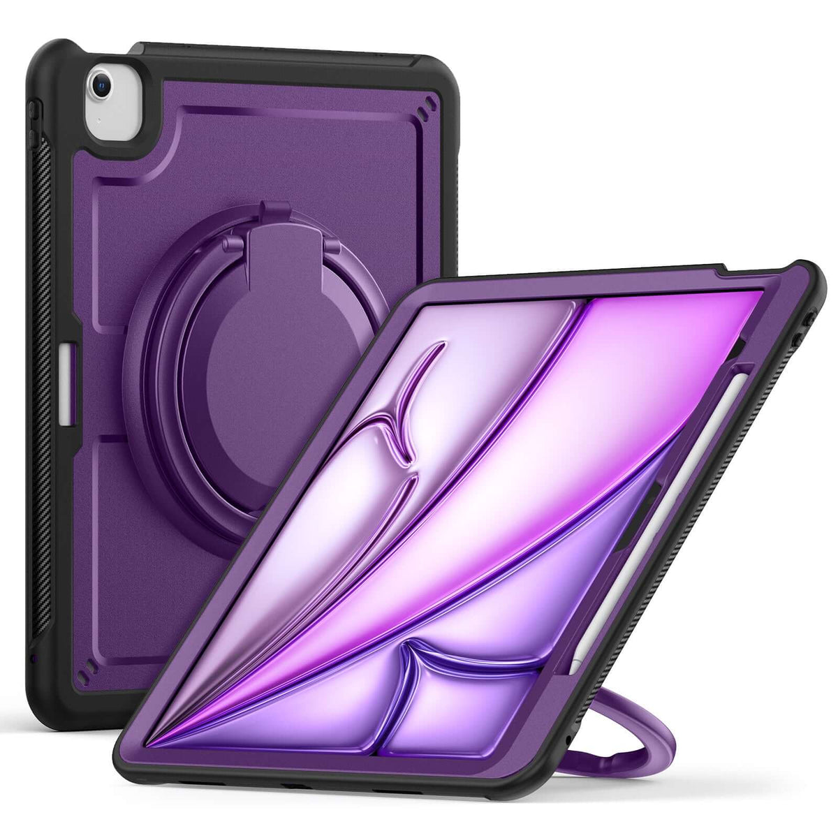 SEYMAC iPad Air 13 Inch Case (M2/M3) (2024/2025)-TPU-G Series-Purple
