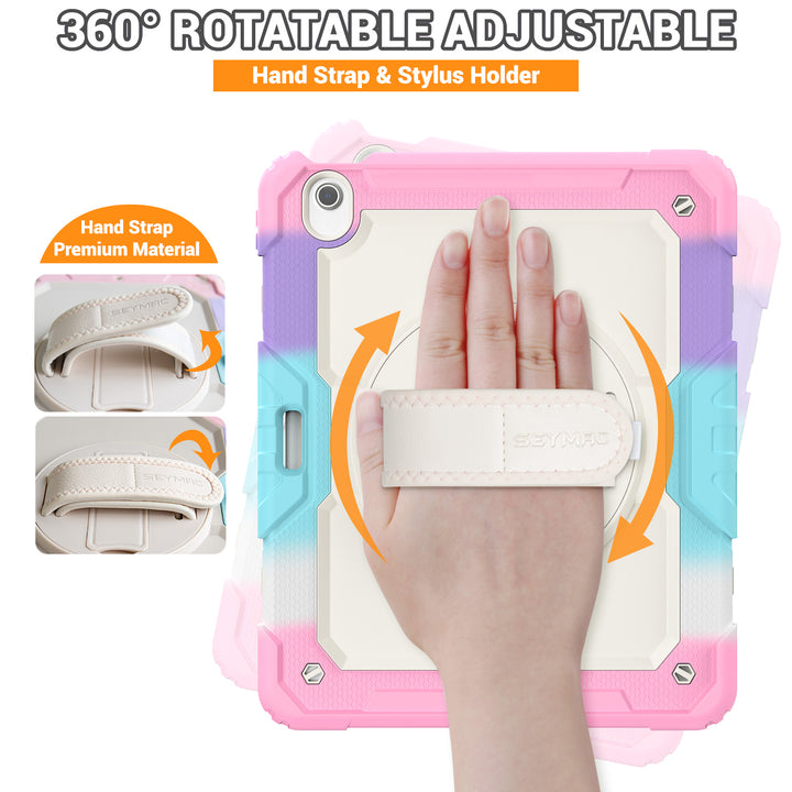 SEYMAC iPad Air 13 Inch Case (M2/M3) (2024/2025)-Silicone-S (Beige) Series-