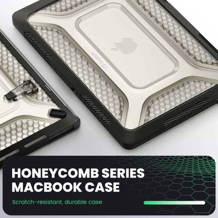 SEYMAC MacBook Pro 13 Inch Case (2018-2022)-Honeycomb Series-SEYMAC