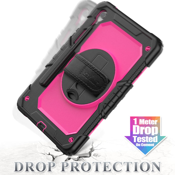 SEYMAC Case for Galaxy Tab S9 | FORT-S PRO#colour_deeppink