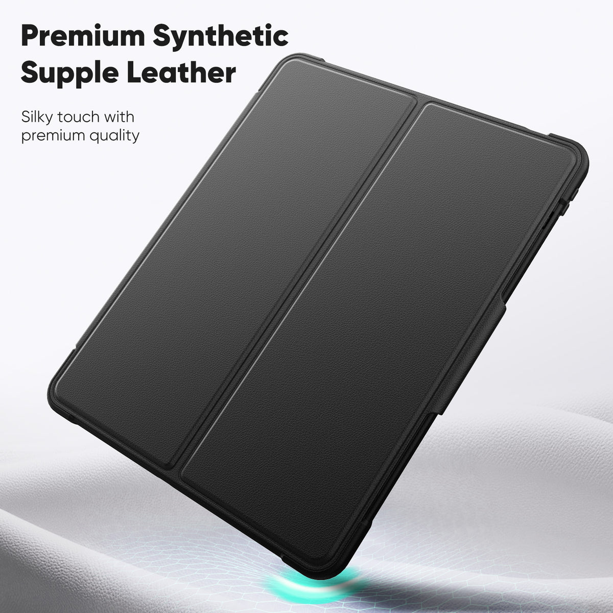 SEYMAC iPad Air 13 Inch Case (M2/M3) (2024/2025) made with premium synthetic supple leather.