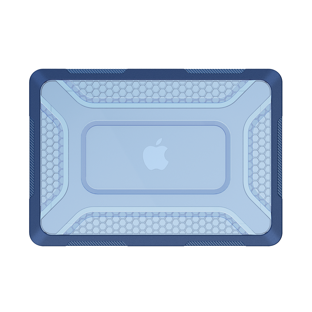 Macbook Air 13-inch (M5/M4/M3/M2) Honeycomb Protection Case with Lightweight Design,Indigo-t4option0_4
