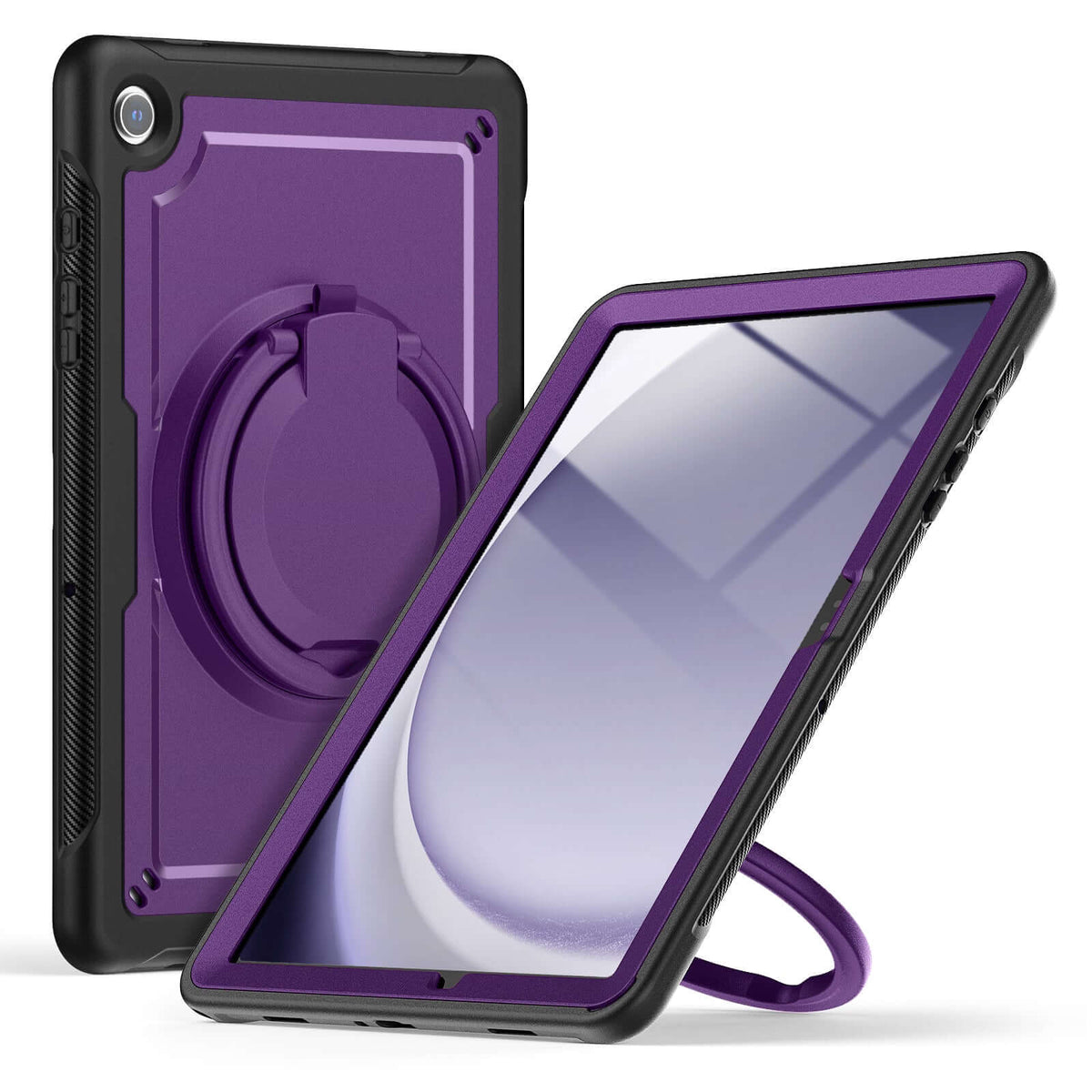 SEYMAC Galaxy Tab A9 Plus 11 Inch Case (2023)-TPU-G Series-Purple