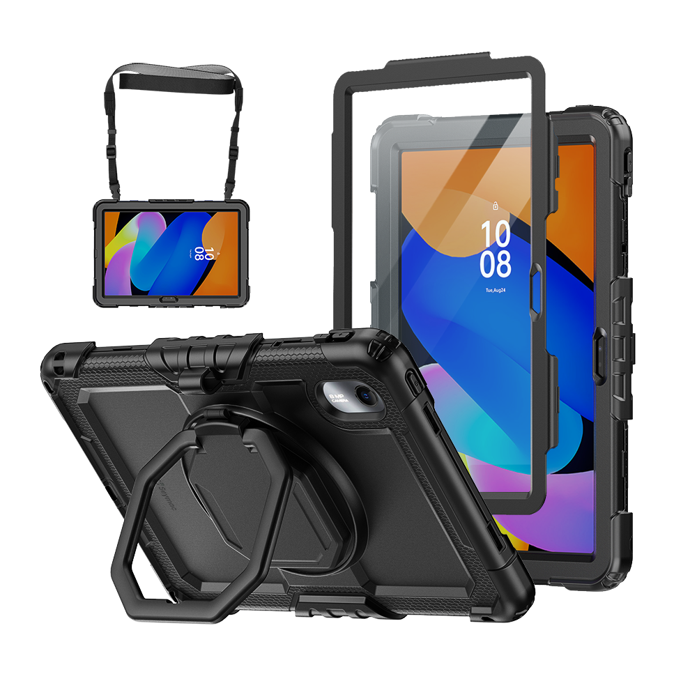 Lenovo Tab M11/K11/Idea Tab 11-Inch Rugged Case with 360° Rotating Hand Grip