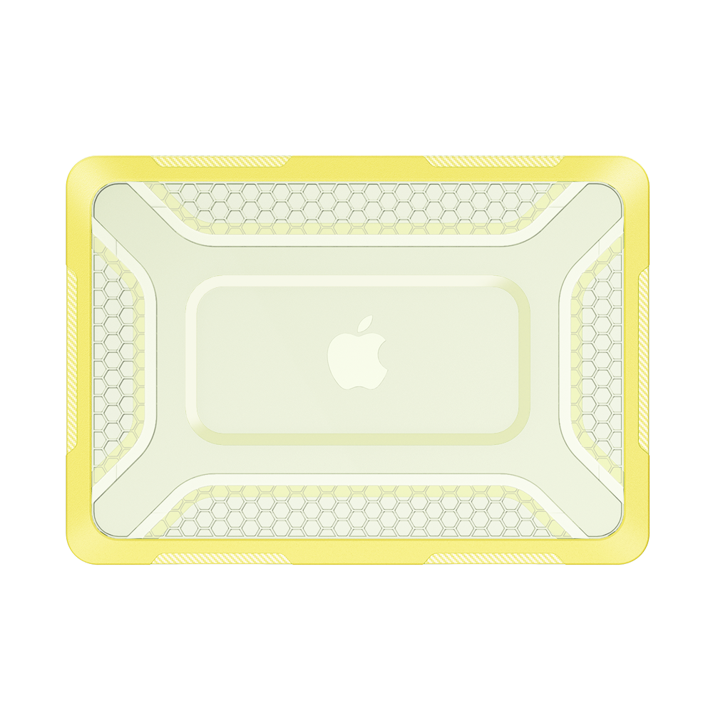 Macbook Neo 13-Inch Honeycomb Protection Case with Lightweight Design,Citrus-t4option0_3