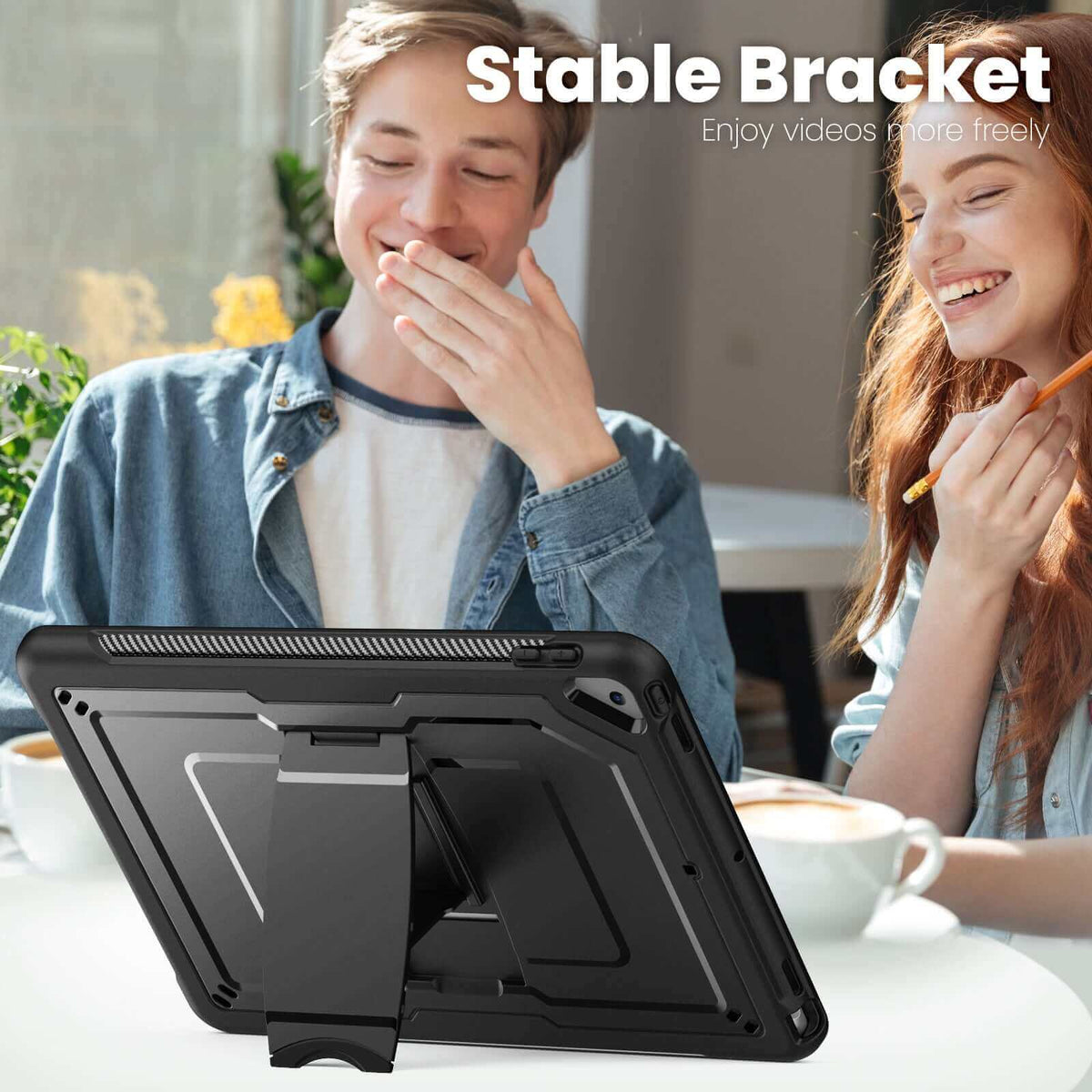 iPad Pro 10.5 Inch Rugged Case with Built‑in Kickstand