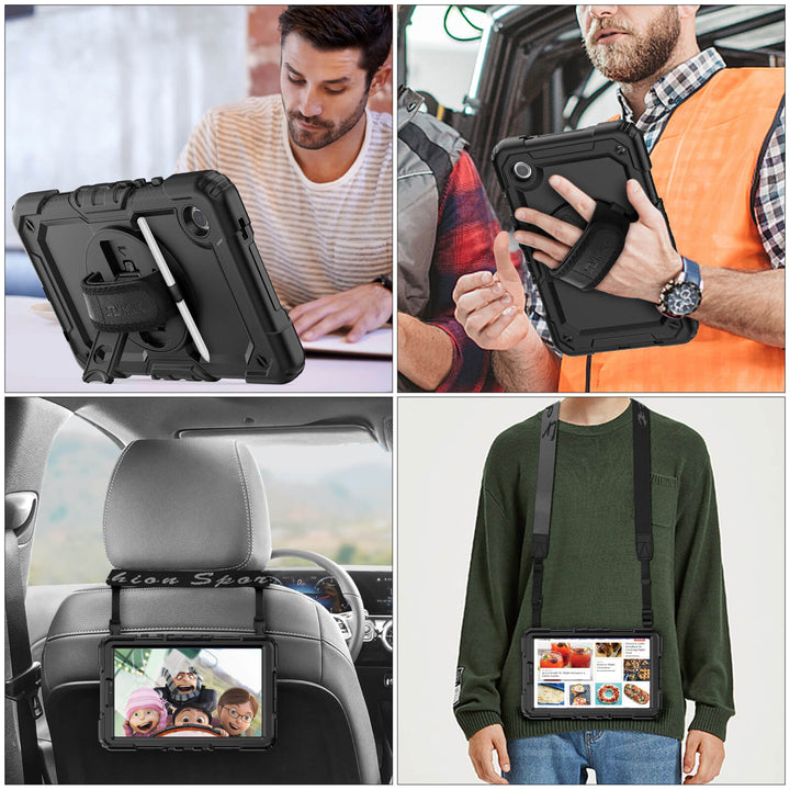 SEYMAC Case for Galaxy Tab A9 | FORT-S PRO#color_black