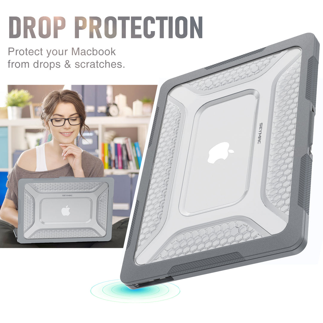 MacBook Pro 13 | HEX SHIELD - seymac#colour_grey
