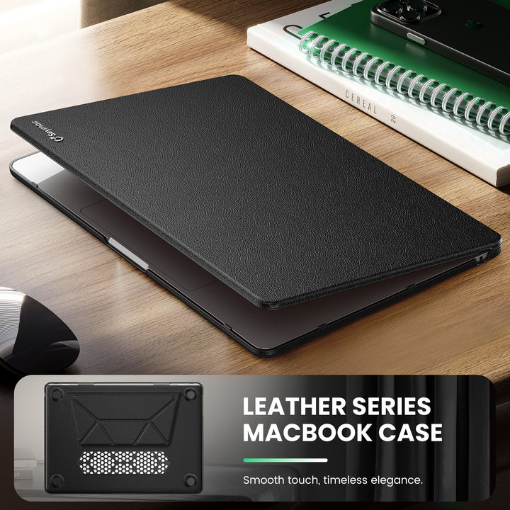 SEYMAC Macbook Air 15-inch (M4, 2025) Case-Leather Series-SEYMAC