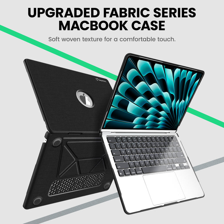 SEYMAC Macbook Air 13.6 Inch Case (2022/2024)-Fabric Series 2.0-