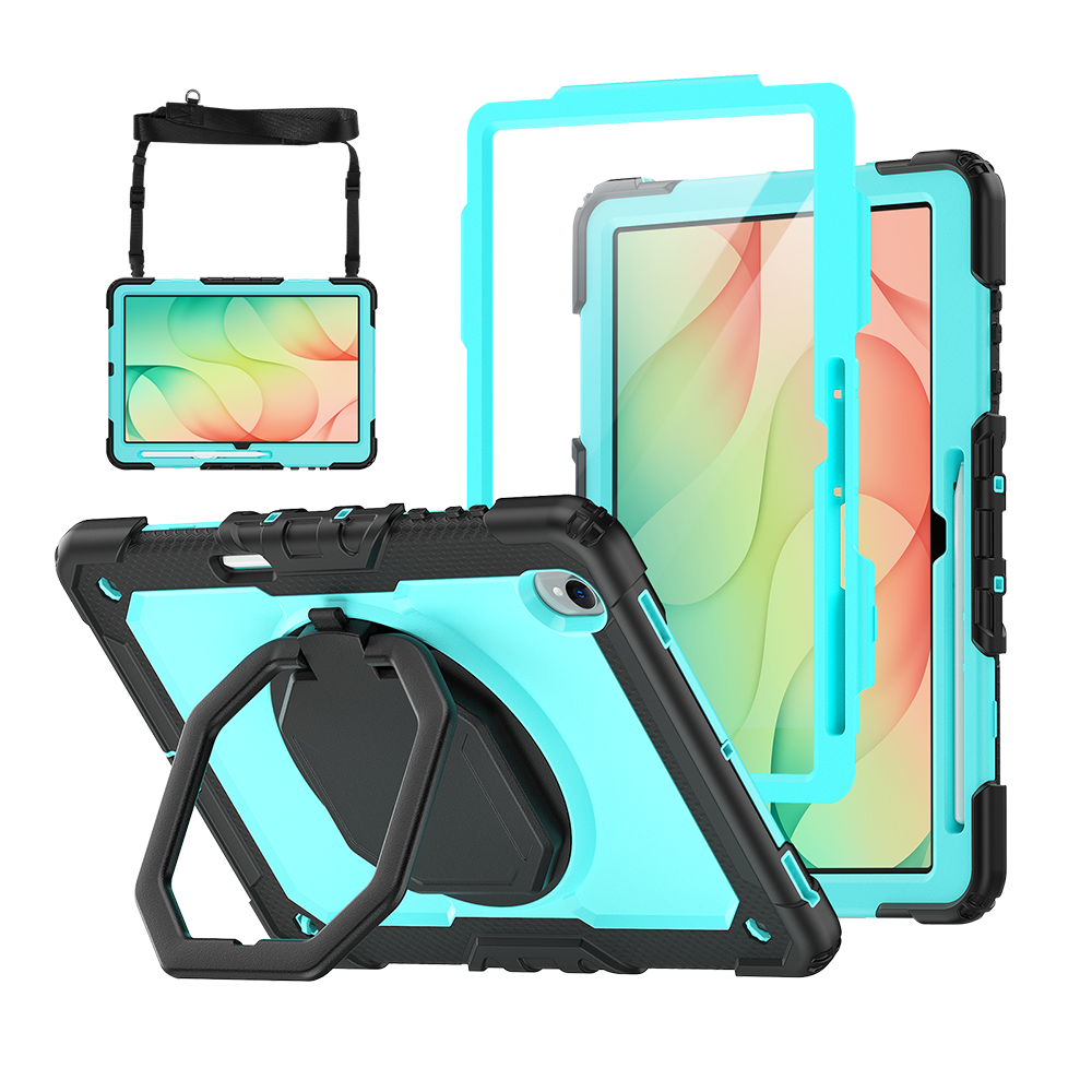 Samsung Galaxy Tab S12+ 12.6-Inch Rugged Case with 360° Rotating Hand Grip