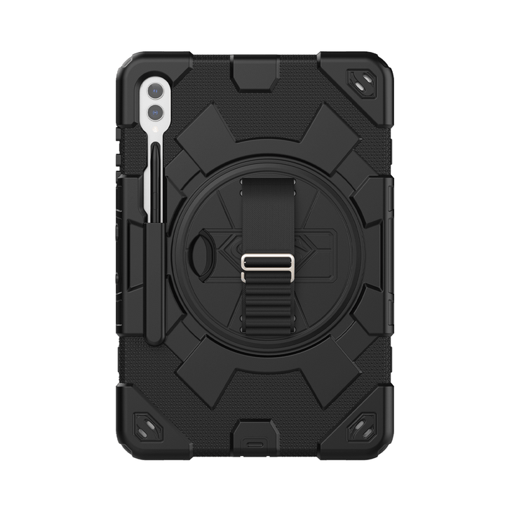 Seymac Rugged Case for Galaxy Tab S9 Plus | SHERO-S#color_black