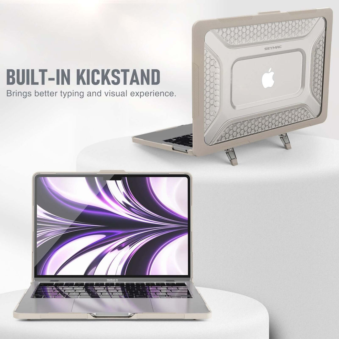 MacBook Air 13-inch | HEX SHIELD - seymac#colour_beige