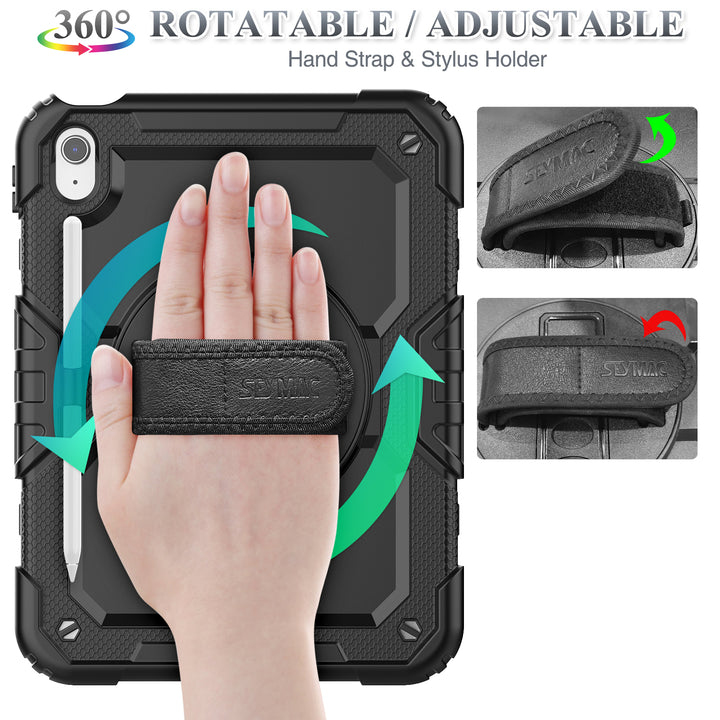 Case for iPad 10th Generation 10.9-inch | FORT-S PRO - seymac#colour_black