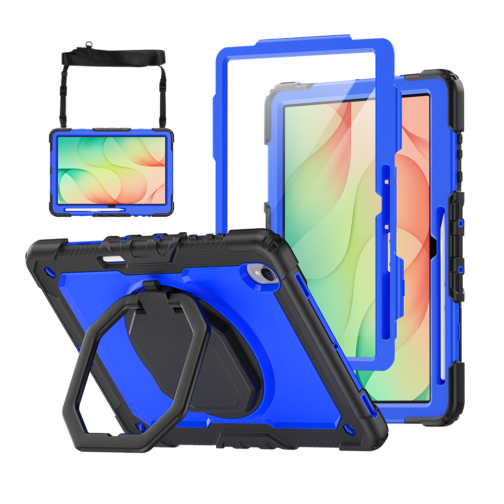 Samsung Galaxy Tab S12+ 12.6-Inch Rugged Case with 360° Rotating Hand Grip